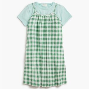 J. Crew Cuts Girls' gingham two-piece dress set - Size 4T